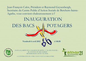 Inauguration des Bacs Potagers